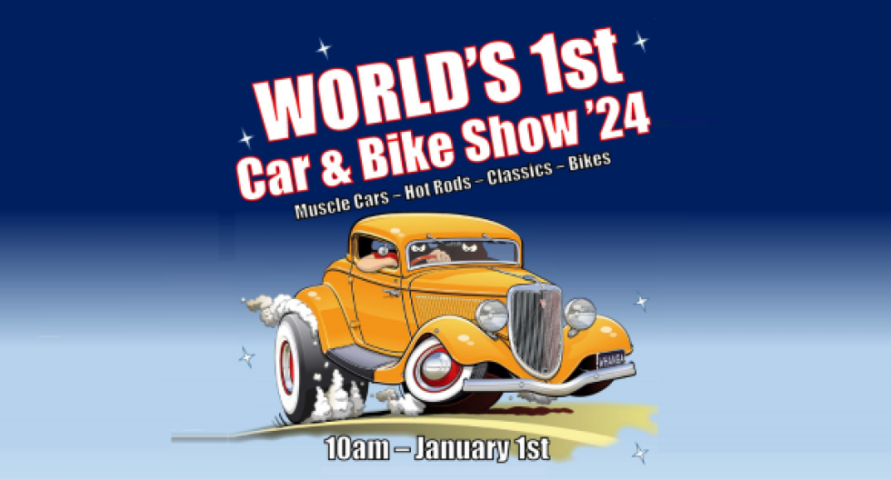 World s 1st Car Bike Show 2024 Classic Cover Insurance