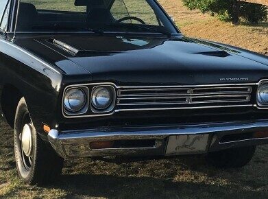 Classic muscle car